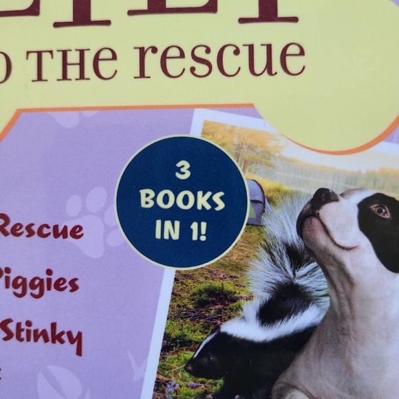 5/$15 - 3 Kids Dog Book Lot W Bruce Cameron Lily to the Rescue Molly's Ellie's - Picture 7 of 16